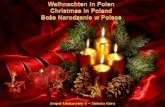 Tradition in Poland. Weihnachtsbräuche in Polen.