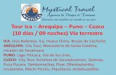 Tour Ica – Arequipa – Puno – Cuzco