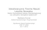 Metodologia ogólna nauk i poznańska szkoła metodologiczna