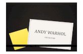 "The factory" Andy Warhol