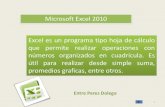 Microsoft Excel Entre Pares Dolega.