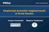 Eksploracja procesów magazynowych w firmie Dendro Poland - PMDay -