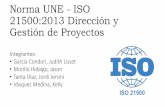Norma UNE ISO 21500