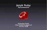 Język Ruby - wprowadzenie