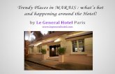 Le General Hotel Marais Guide