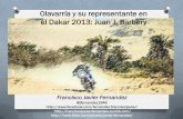 Olavarria en el Dakar 2013. Francisco Javier Fernandez