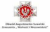 Obwód augustowsko suwalski zrzeszesznia - wolność i niezawisłość (Danuta i Zbigniew Kaszlejowie - akklub.pl)