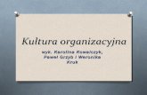 Kultura organizacyjna grupa 6