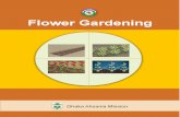 Booklet flower gardening-ফুলের বাগান
