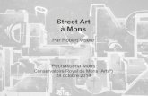 Pechakucha (Mons) : Street Art à Mons