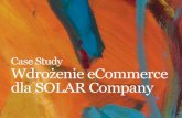 Case Study - Wdrożenie eCommerce dla SOLAR Company