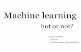Machine learning   hot or not