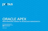 Oracle Apex - 3 real-life case studies (Pretius presentation for WDI2015)