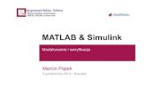 Modelowanie i weryfikacja w programie MATLAB i Simulink