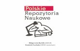 "Polskie repozytoria naukowe" - warsztaty, 27 kwietnia 2015, Małgorzata Rychlik, AMUR, Dominik Purchała, ORNH
