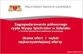 Prezentacja projektów zabudowy północnego cypla Wyspy Spichrzów w Gdańsku