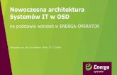Nowoczesna architektura Systemów IT w OSD na podstawie Energa-Operator