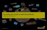Definitive Guide to B2B social media