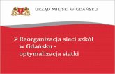 Zmiany siatki oświatowej w Gdańsku