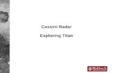 Cassini radar 5 min