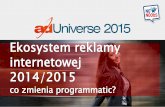 AdUniverse 2015 - ekosystem reklamy internetowej