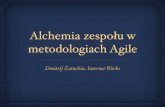 Alchemia zespołu w metodologiach Agile