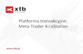 Obsługa platform xStation i MetaTrader