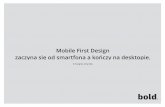 II Kongres eHandlu: Borys Skraba, BOLD - "Mobile First Design – zaczyna się od smartfona a kończy na desktopie."