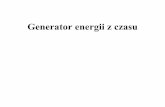 Teoria gneratora energii z czasu - Time energy generator theory