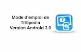 Tivipedia android v3 mode d'emploi