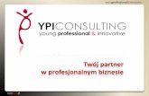 YPI Consulting - Twój partner w biznesie