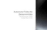 Automata Finito No Determinista - Francisco Torvisco 11-0402 & Jose Raul Nova 11-1162