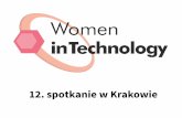 12. spotkanie Women in Technology Kraków