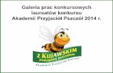 Galeria prac konkursowych laureatów konkursu Akademii Przyjaciół Pszczół 2014 r.