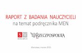 Badanie Podręcznika MEN "Nasz Elementarz" dla dziennika Rzeczpospolita