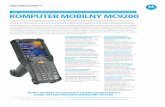 Komputer mobilny Motorola MC9200