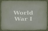 World war one by johnson bautista
