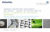 CFO: Prognozy dyrektorów finansowych dla Polski - Survey 2015 H1