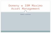 Obsługa domen w IBM Maximo Asset Management