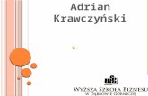 Adrian Krawczyński - Prezentacja Praga