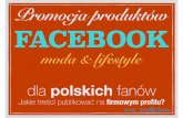 Facebook - polski firmowy fanpage - zasada Pareto