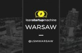 Lean Startup Machine Warsaw - intro
