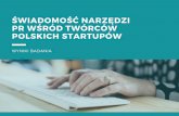 Świadomość narzędzi public relations wśród twórców polskich startupów