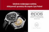 Szkolenie zwiększające osobistą efektywność sprzedaży dla zespołu Epos Poland.