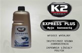 K2 Expres Plus - szampon z woskiem do mycia karoserii
