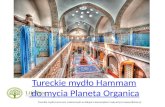 Tureckie mydło Hammam do mycia Planeta Organica