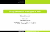 PHP meetup#4 Godek