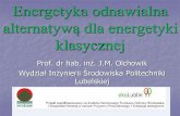 J Olchowik - Energetyka odnawialna