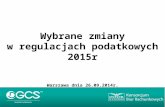 Prezentacja Doradca Podatkowyc Andrzej Puchalski - Spotkanie Konsorcjum Polskich Biur Rachunowych