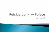 Polskie banki w Polsce